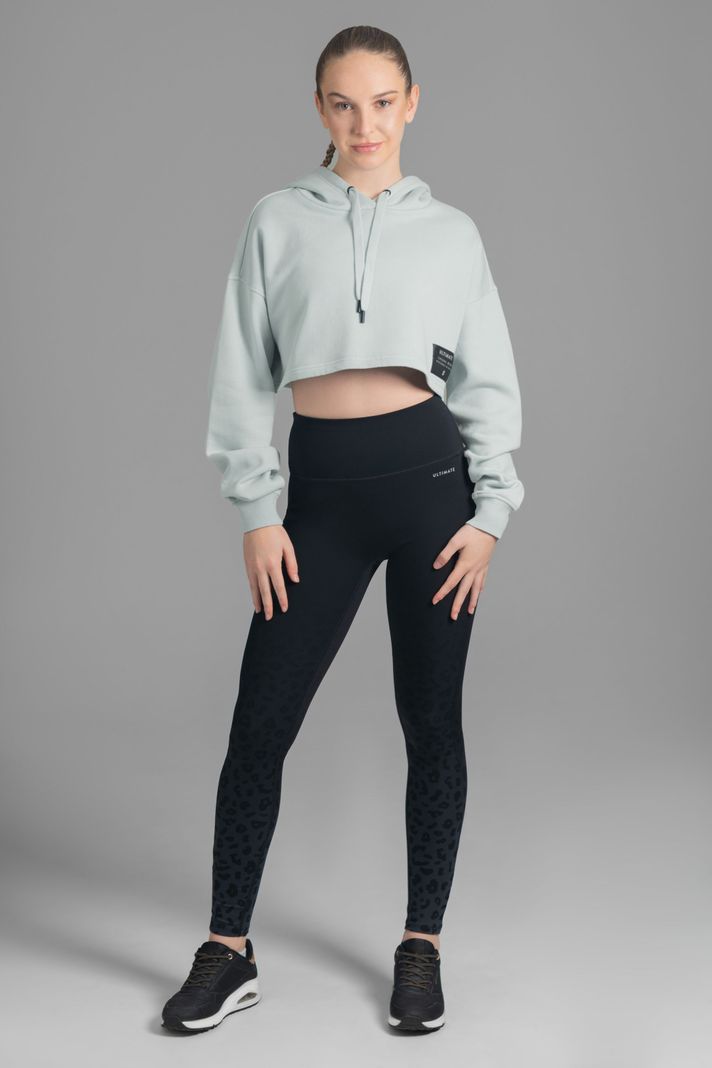 Ultimate Hoodie Crop Mujer Mint-1