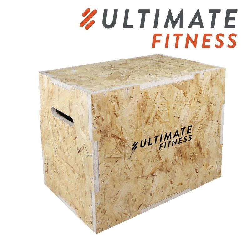 Cajón Pliométrico Salto - 40x50x60 cm Jump Box-1
