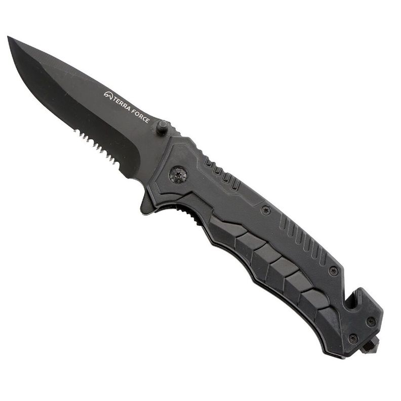 Cuchillo Plegable Negro