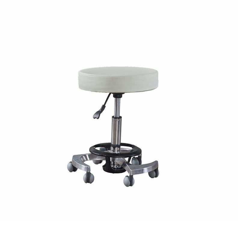 Piso Taburete con Ruedas Blanco - C1-0