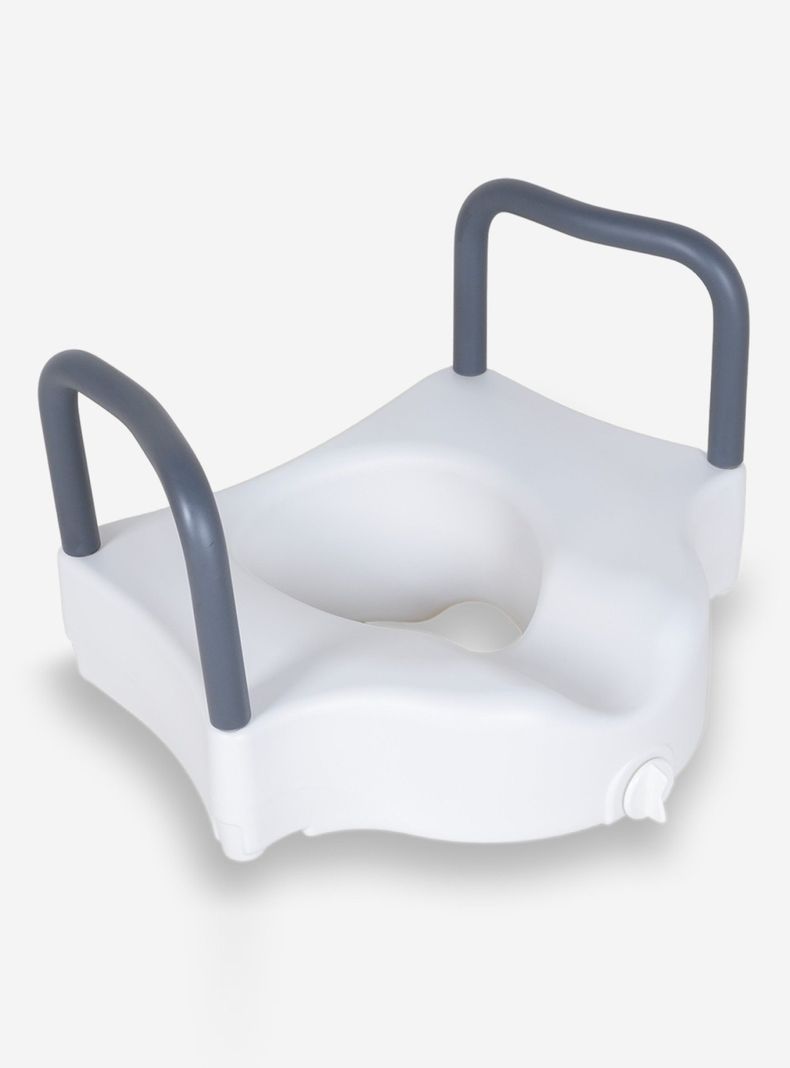 Alza Bano WC Con Agarres 2.0 Blanco