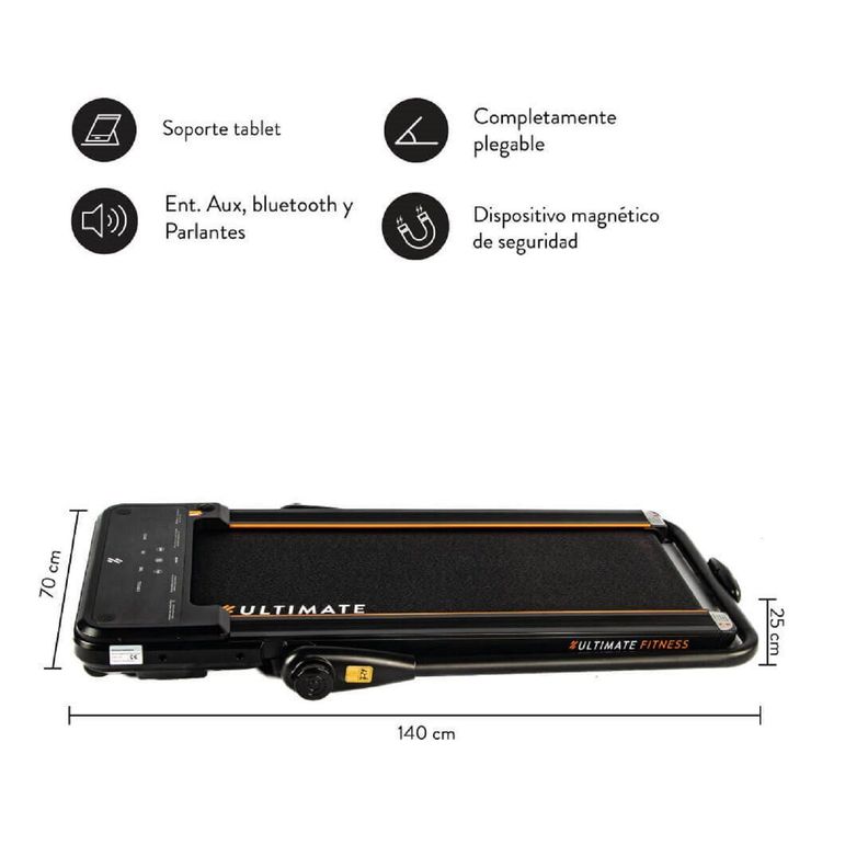 Trotadora Eléctrica E90 Fold Plegable-2