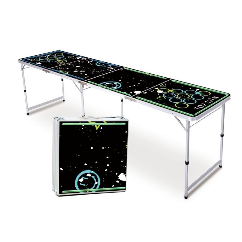 Mesa Beerpong Neon Con Luces Led-0