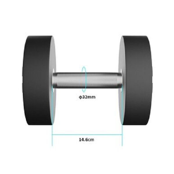 Mancuerna Redonda PU 35 KG-1