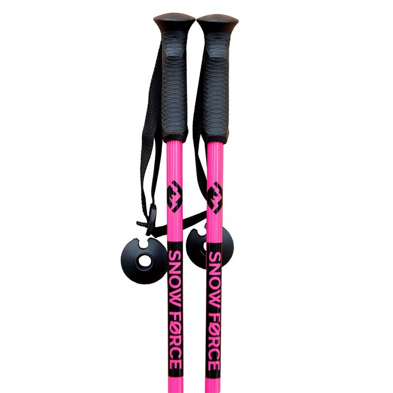 Bastones De Ski Pink 120Cm-1