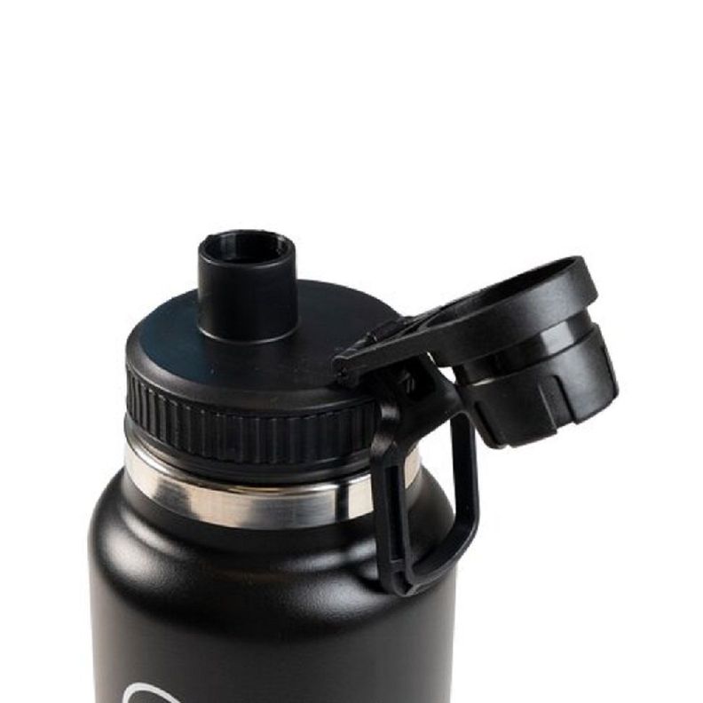 Botella Boca Ancha 940ml Negro-1