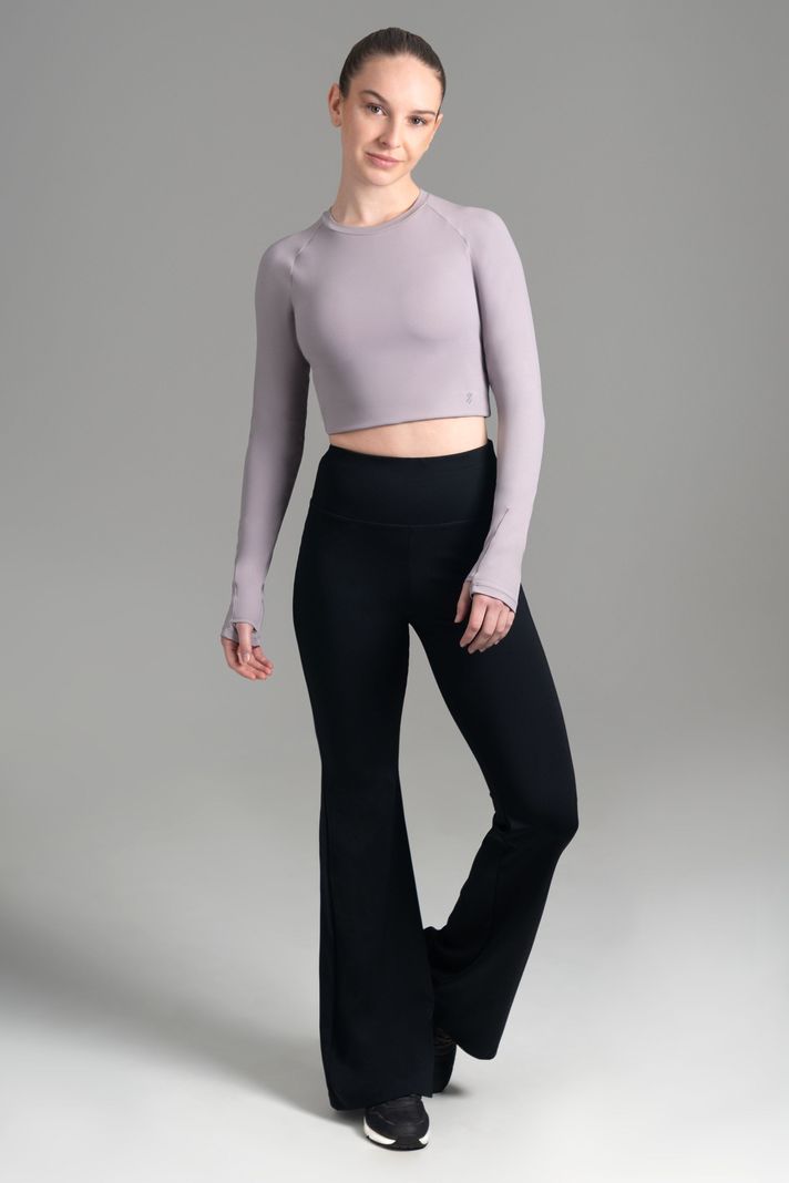 Ultimate Top ML Sport Mujer Raglan Cool Gray-1