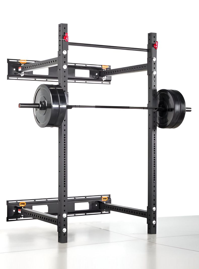 Squat Rack Plegable Negro