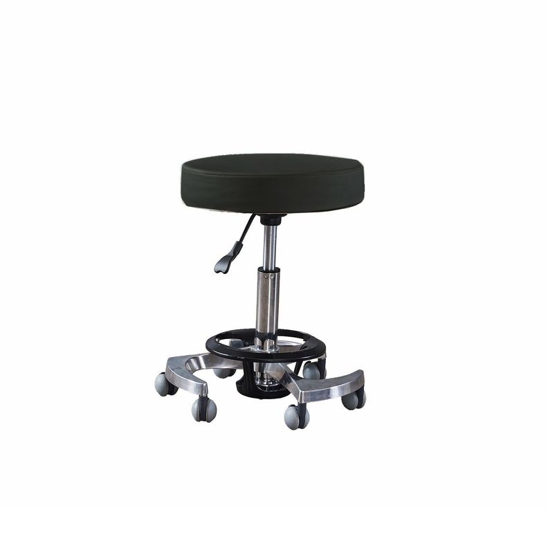 Piso Taburete con Ruedas Negro - C1-0