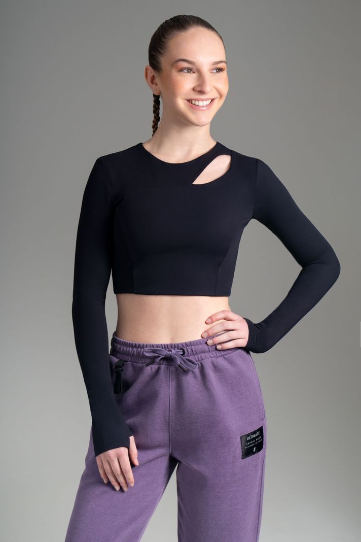 Ultimate Top ML Sport Mujer Opening Black-0