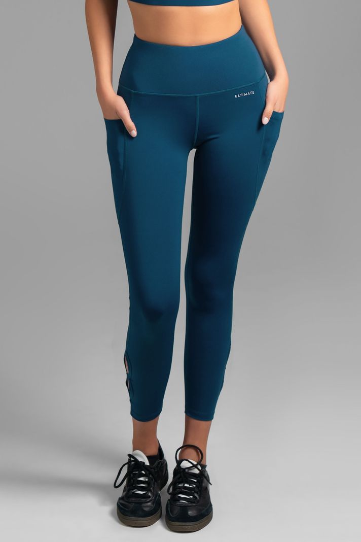 Ultimate Legging 7/8 Mujer Blue Opal-0