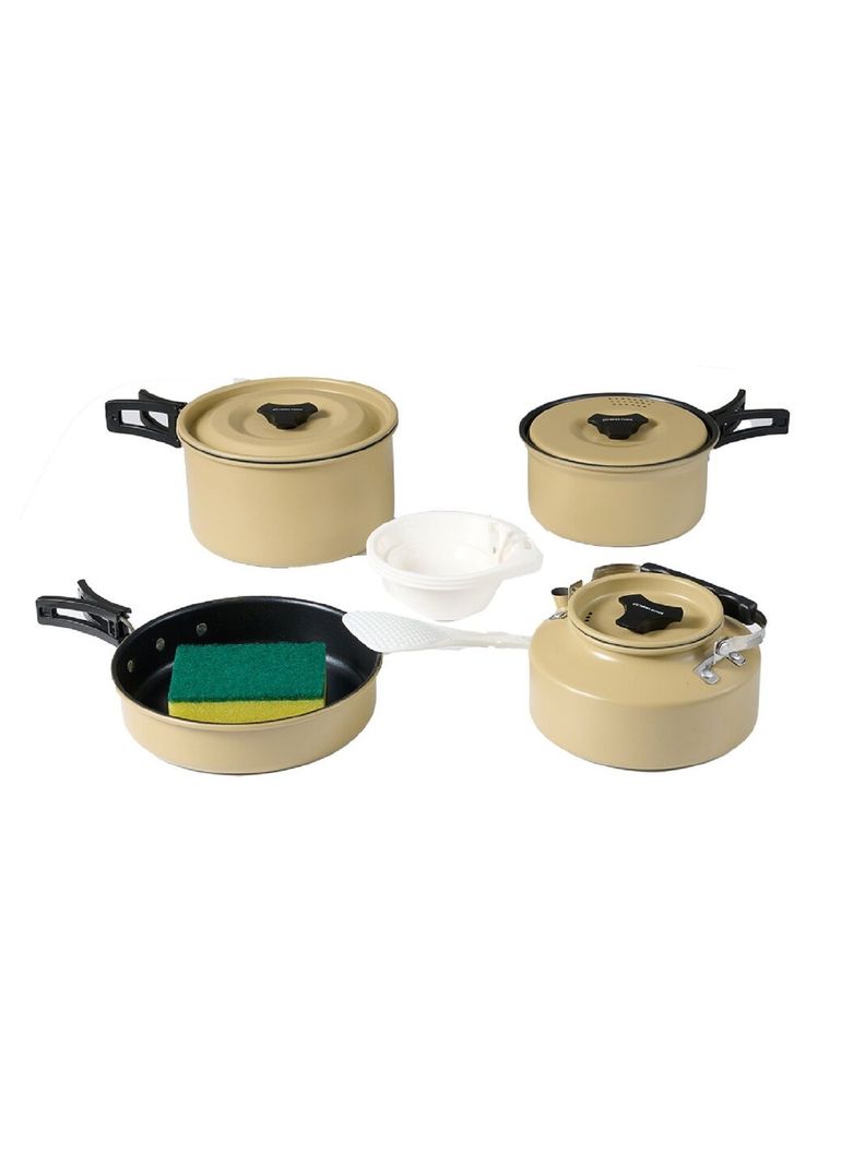 Set Ollas Aluminio Anti-Adherente 3 Piezas M-0