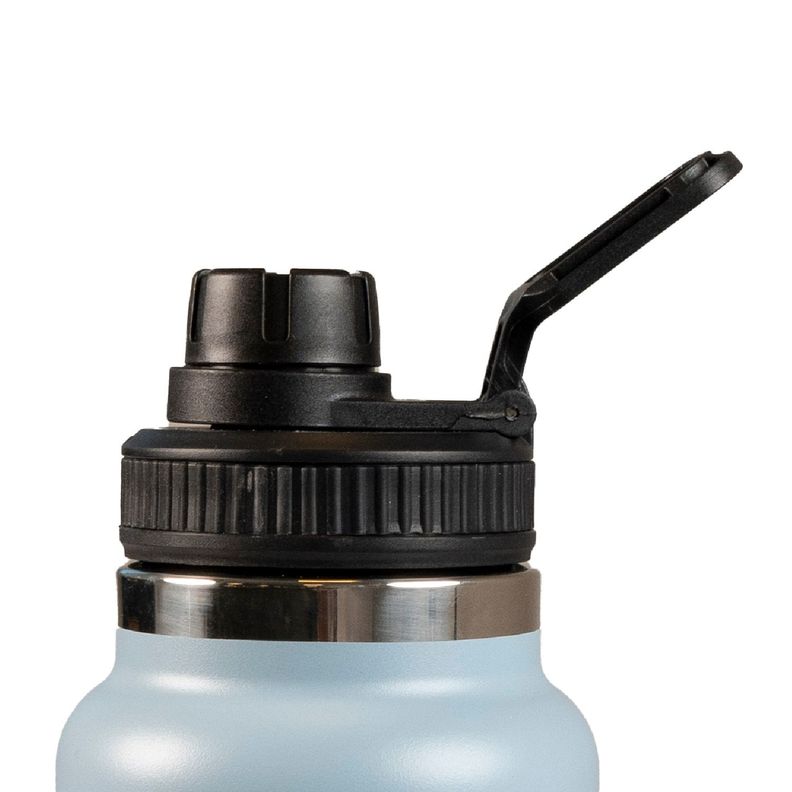 Botella Boca Ancha 940ml Blanco-2