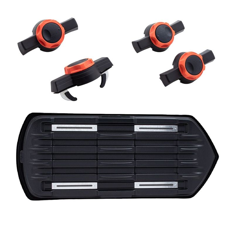 Portaequipaje Carbon 500L Anclaje Rapido-5