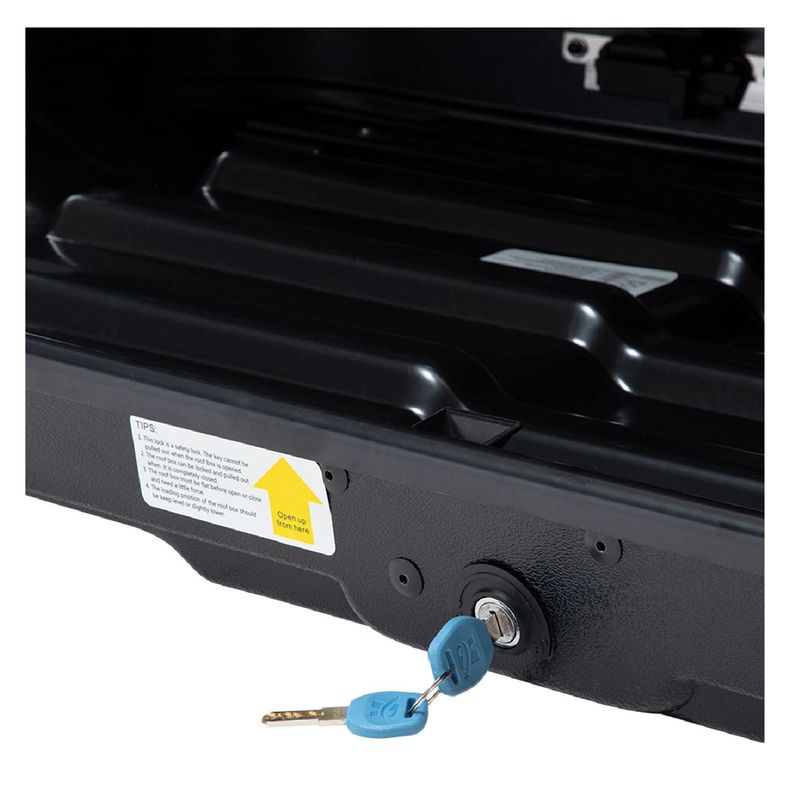 Portaequipaje Carbon 500L Anclaje Rapido-7