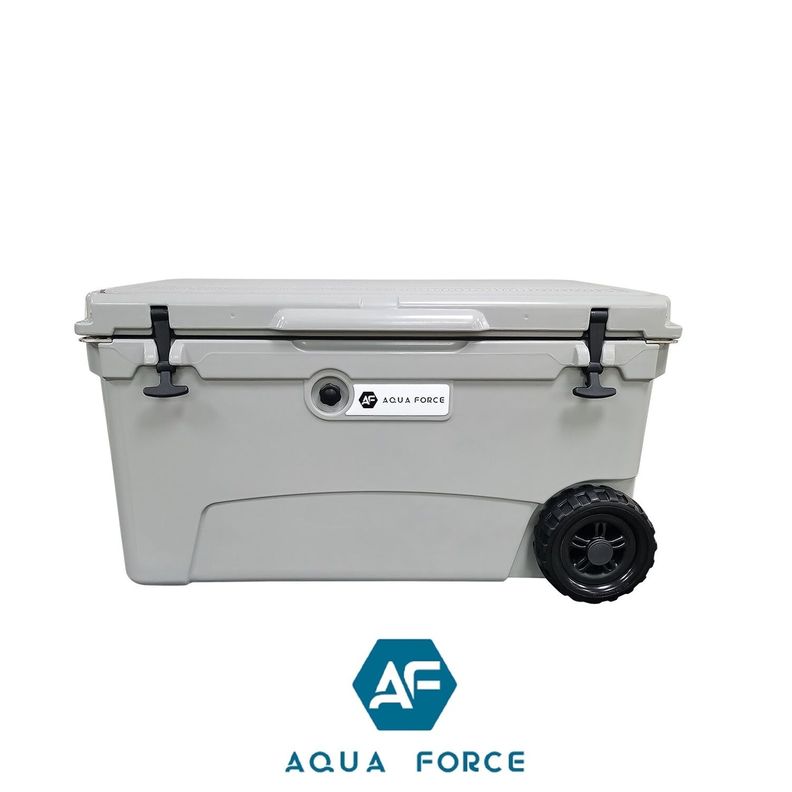 Cooler Box+Ruedas 70QT / 66,2 L - Gris-1