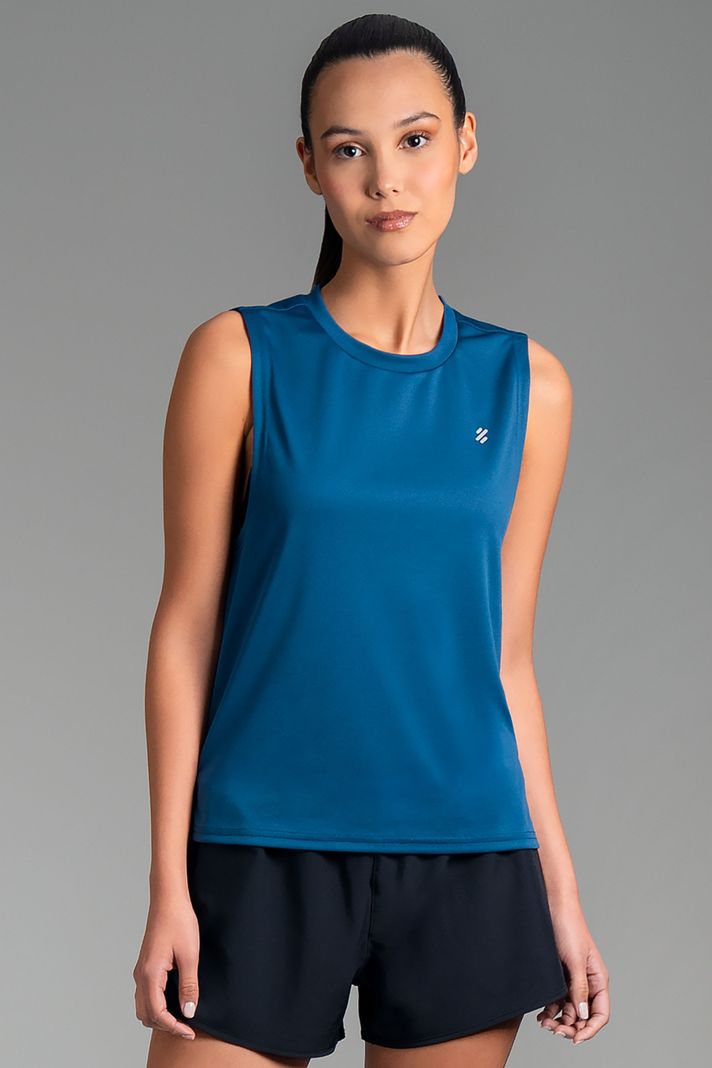 Ultimate Polera SM Sport Mujer Oil Blue-0