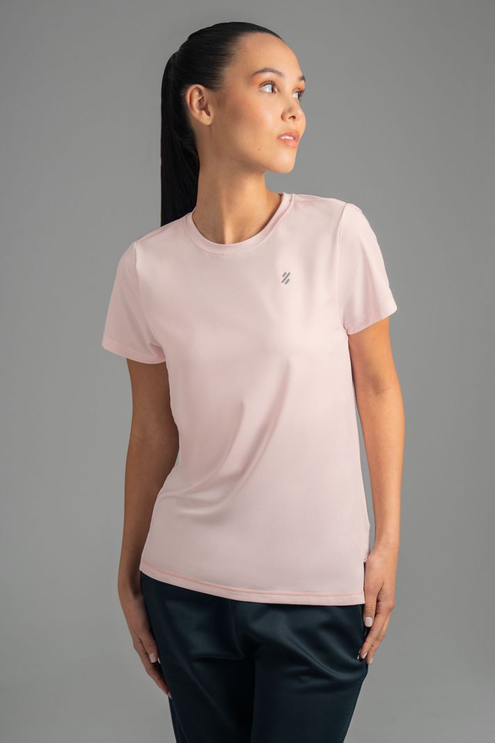 Ultimate Polera MC Sport Mujer Pink-0