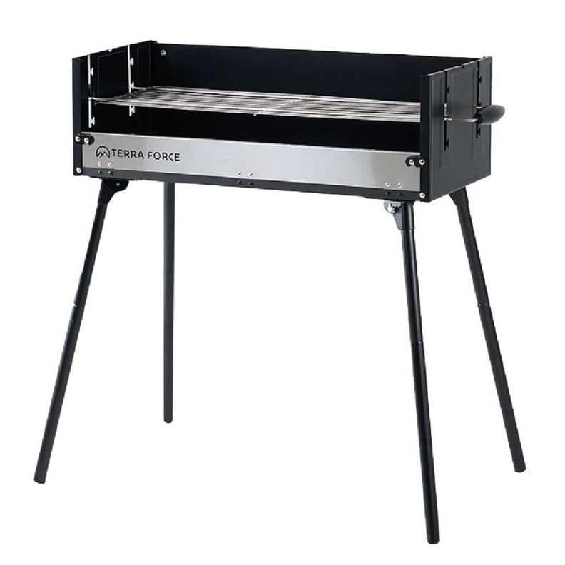 Parrilla Portatil Plegable Camping Negro