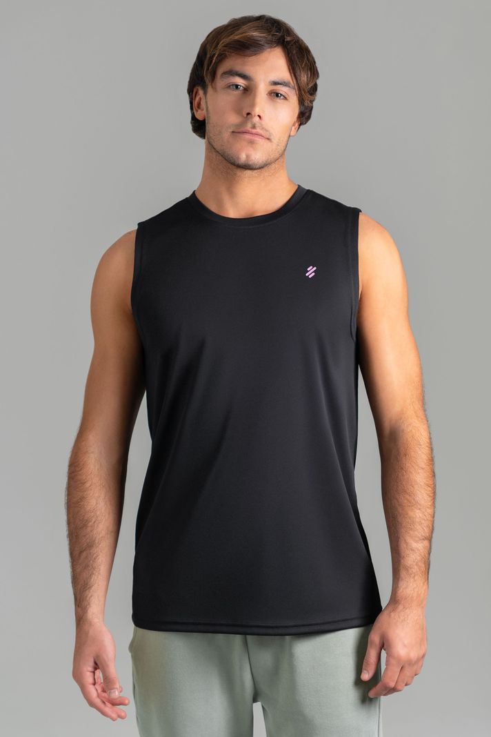 Ultimate Polera SM Sport Hombre Black-0