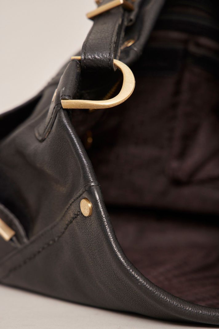 Cartera casual  negro cole haan talla L-4