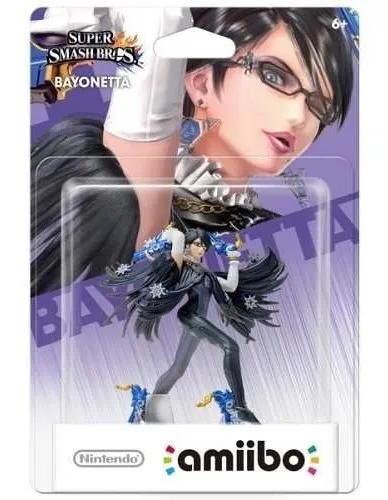 Figura Amiibo Bayonetta - Colecciòn Super Smash Bros -  Sniper-0