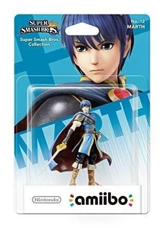 Figura Amiibo Marth - Colección Super Smash Bros - Sniper-0