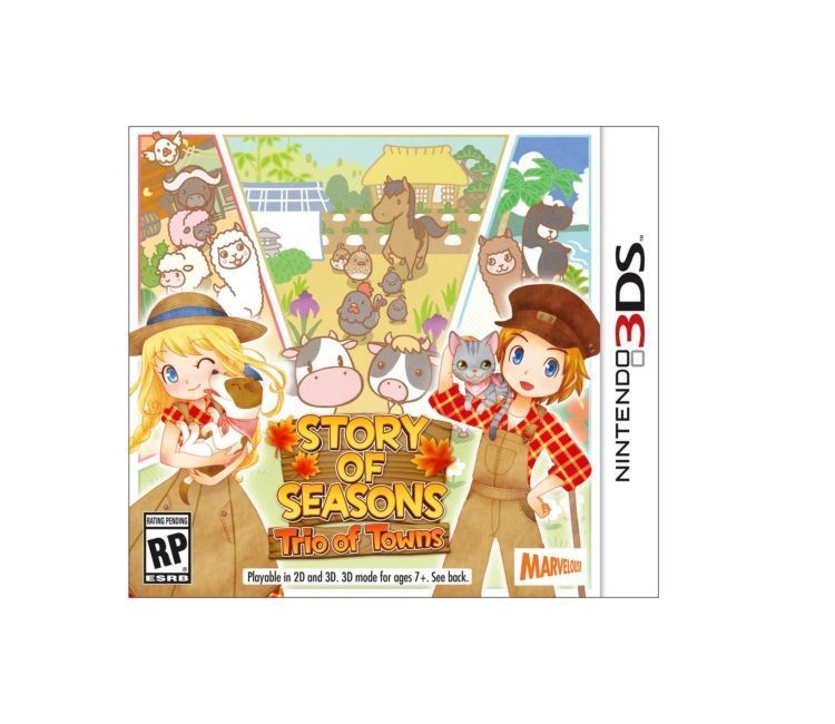 Story of Seasons Trio of Towns - 3DS Físico - Sniper-0
