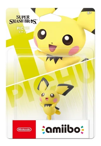 Figura Amiibo Pichu - Colección Super Smash Bros - Sniper-0
