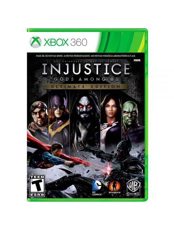 Injustice God Among Us Ultimate Ed.- Xbox 360 Físico- Sniper-0