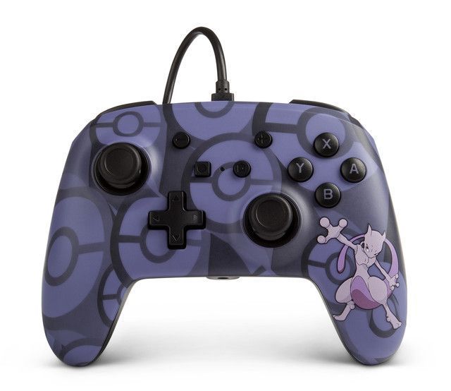 Control Wired PowerA Mewtwo Ed. - Switch - Sniper-0