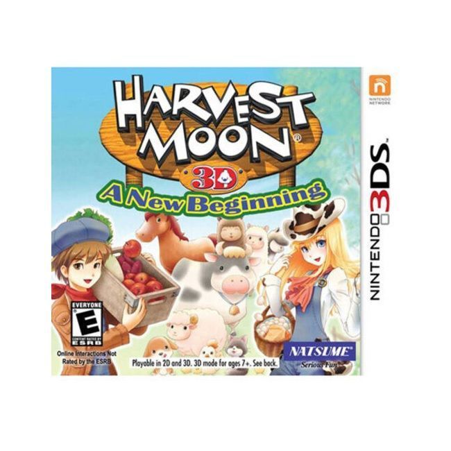 Harvest Moon 3D A New Beginning - 3DS Físico - Sniper-0