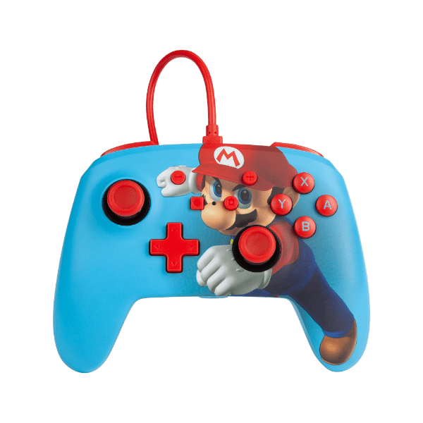 Control Wired PowerA Mario Punch Ed. - Switch - Sniper-0