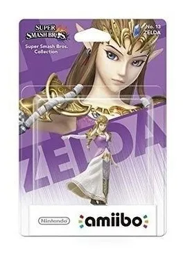 Figura Amiibo Zelda - Colección Super Smash Bros - Sniper-0