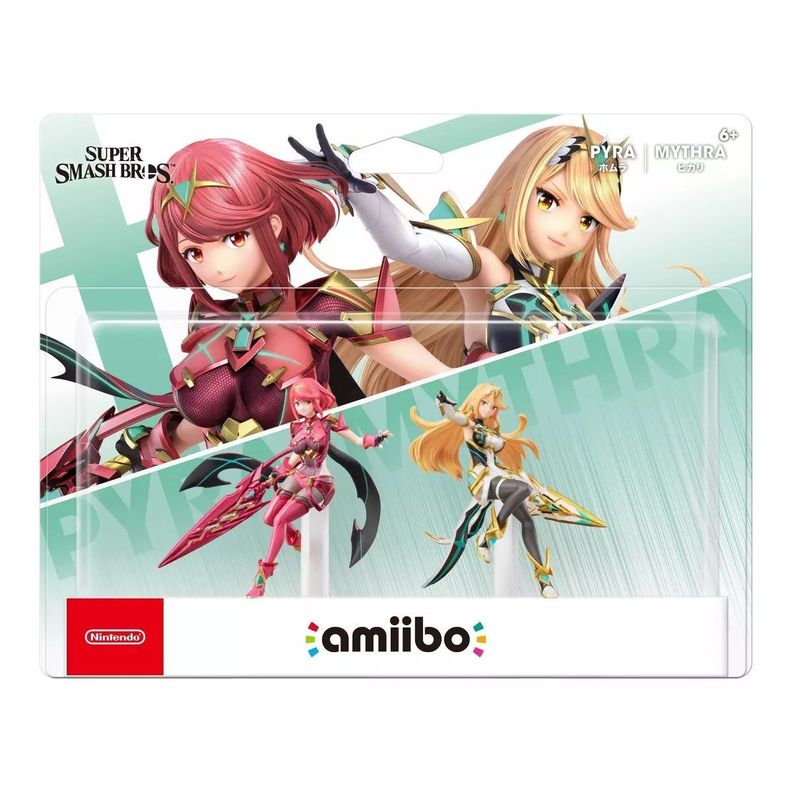 Amiibo Pyra Mythra - Colección Super Smash Bros. --0