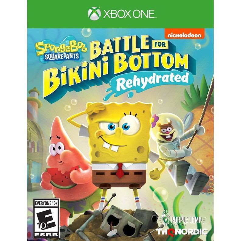 Bob Esponja Battle For Bikini Bottom Rehydrated - Xbox One Físico - Sniper-0