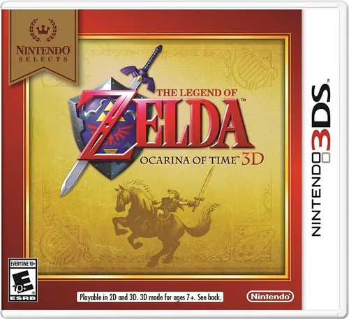 The Legend Of Zelda Ocarina Of Time 3d Nintendo Selects - 3ds Físico - Sniper-0