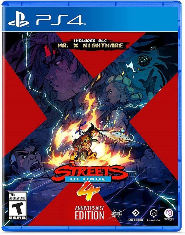 Streets of Rage 4 Anniversary Edition - PS4 Físico - Sniper-0