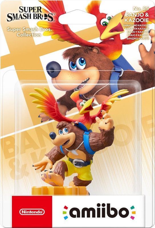 Figura Amiibo Banjo-Kazooie - Colección Super Smash Bros - Sniper-0