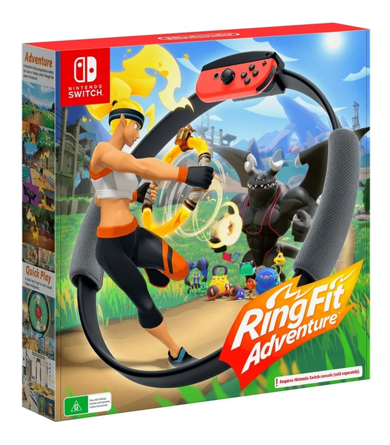 Ring Fit Adventure- Switch Físico - Sniper-0