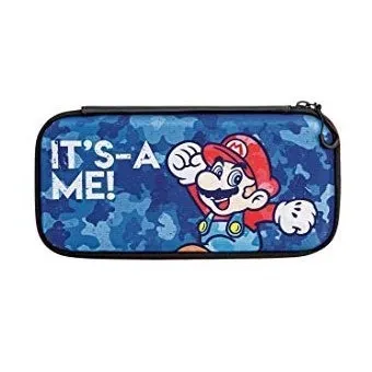 Funda Slim Travel Case Mario Camo Edition Switch - Sniper-0