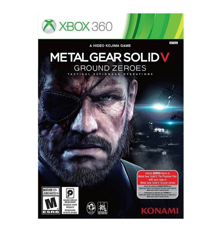 Metal Gear Solid 5 Ground Zeroes - Xbox 360 Físico - Sniper-0
