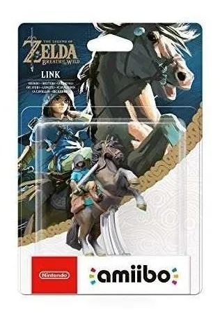 Figura Amiibo Link (Jinete) - Colección Zelda BOTW - Sniper-0