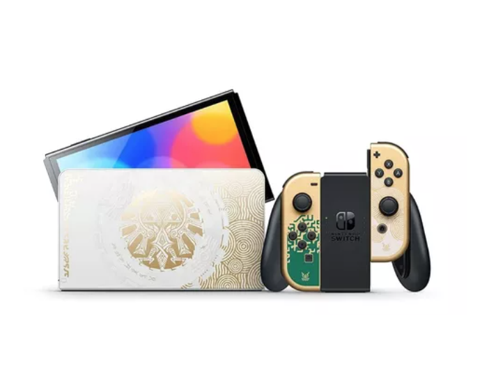 Consola Nintendo Switch Oled Zelda Totk + Juego - Sniper Nintendo
