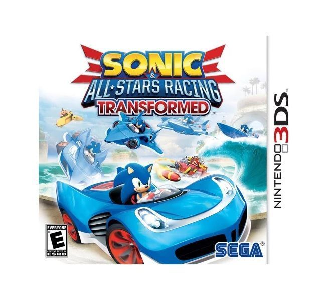 Sonic All Stars Racing Transformed - 3DS Físico - Sniper-0