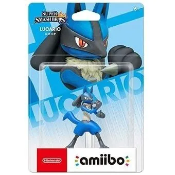 Figura Amiibo Lucario - Colección Super Smash Bros - Sniper-0
