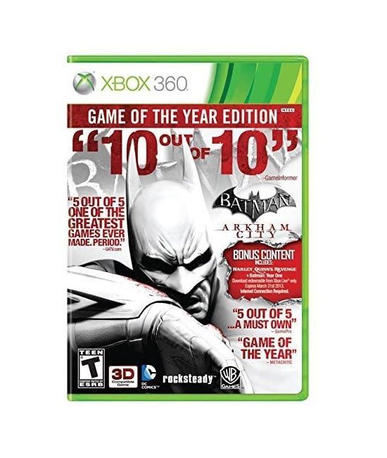 Batman Arkham City (GOTY) - Xbox 360 Físico - Sniper-0