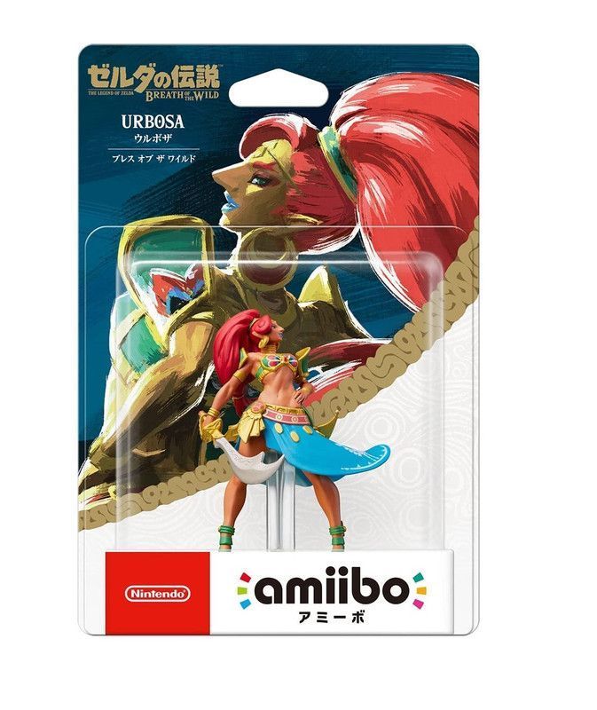 Figura Amiibo Urbosa - Colección Zelda BOTW - Sniper-0