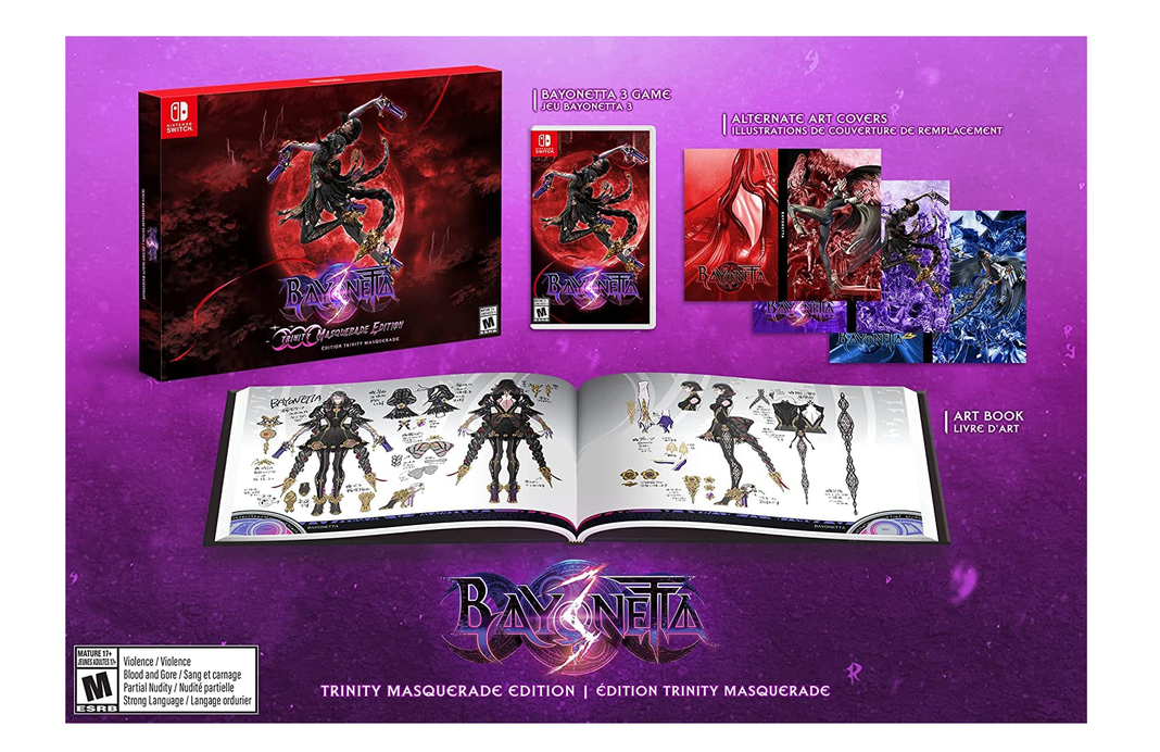 Bayonetta 3 Trinity Masquerade Edition (USA) - Switch- Sniper-1