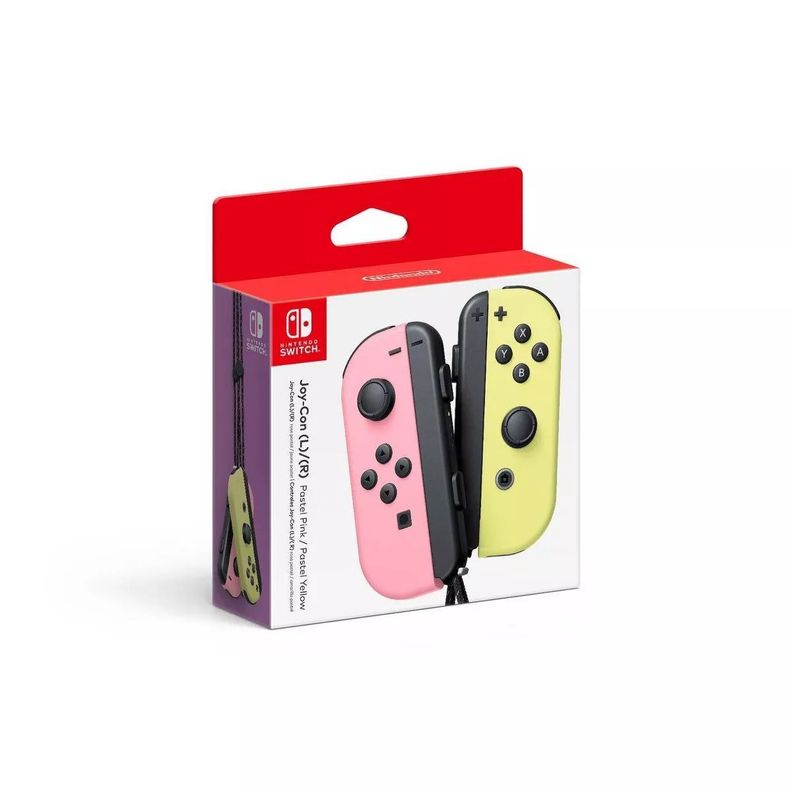 Joy-con New Color Pastel Pink/pastel Yellow - Snip-0